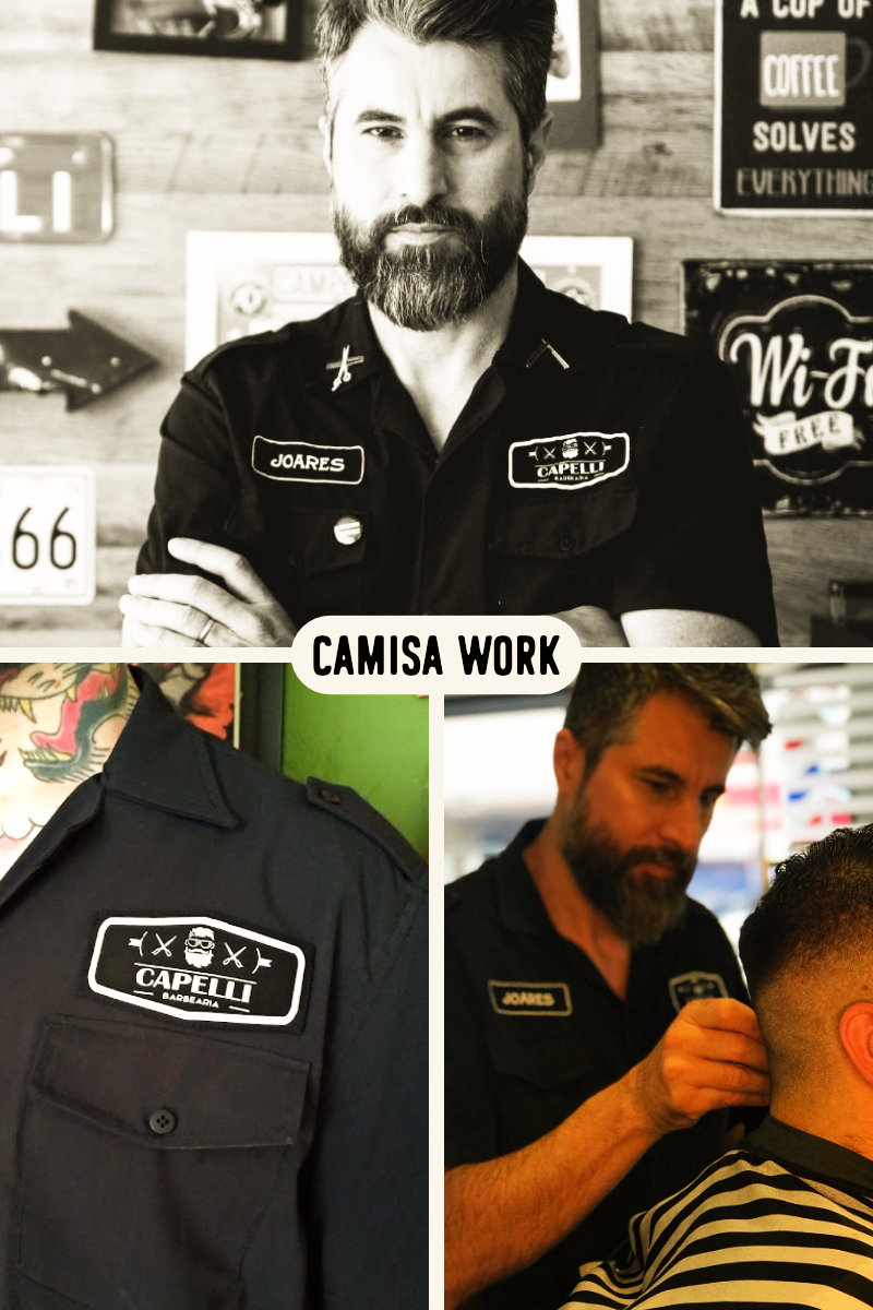 Camisas personalizadas para Barbearia Capelli