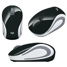 MOUSE LOGITECH MINI M187 BLACK