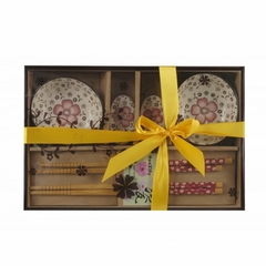 Set Sushi para 2 Personas. En Caja de Regalo. 8 Piezas.