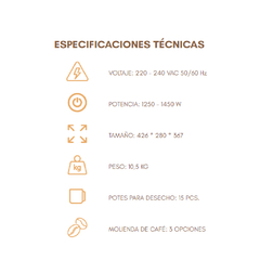 Cafetera expresso automática ME-712