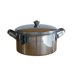 Cacerola asa acero 26cm (6lts.)