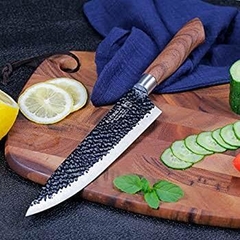 Set de cuchillos de Cocina Acero Inoxidable y carbono x 6 piezas - tienda online