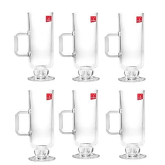 SET 6 JARRITOS PARA CAPUCHINO DE VIDRIO 240 ML en internet