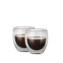 Kremer Barista Taza Espresso doble vidrio 100cc Pack x2