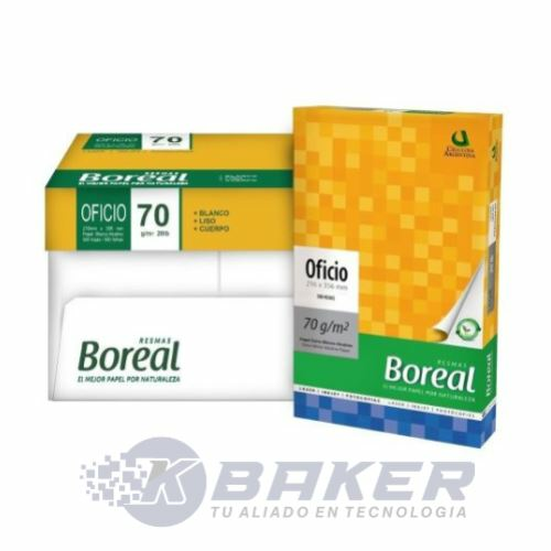 Resma Boreal Oficio 70grs Comprar En Baker 7196