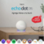Alexa Echo Dot (4ta Gen) - Bocina inteligente con reloj y Soporte para bocina Alexa Echo Dot 4 G Tipo Atlas blanco Impresión 3D