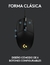 Mouse Gamer Logitech Óptico G203 LightSync, Alámbrico, USB, 8000DPI, Negro