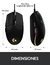 Mouse Gamer Logitech Óptico G203 LightSync, Alámbrico, USB, 8000DPI, Negro en internet