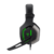 Auriculares Gamer Negro T-DAGGER EIGER T-RGH208, luz verde - Qualli Servicios TI