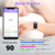 Imagen de Reloj inteligente deportivo Tro-Smart color morado para hombre y mujer, pulsera electrónica con rastreador de Fitness para Android e IOS, C5S