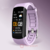 Reloj inteligente deportivo Tro-Smart color morado para hombre y mujer, pulsera electrónica con rastreador de Fitness para Android e IOS, C5S