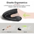 Mouse Inalámbrico Ergonómico Recargable Con 6 Botones 3 configuraciones de DPI color negro - Qualli Servicios TI