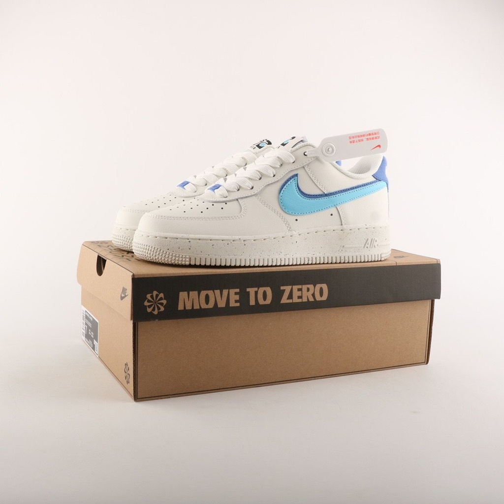 Nike Air Force 1 Low 82 Double Swoosh Sail Blue