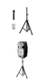 Parlante Bluetooth Portátil Aiwa Aw-p1500ps Con Trípode con luces en internet