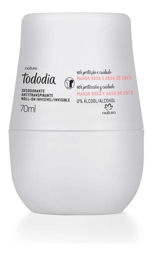Desodorante Antitranspirante Roll on Tododía Natura