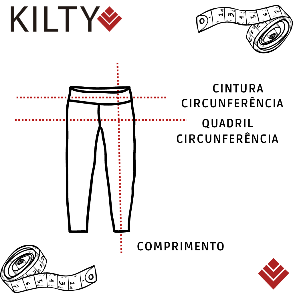 LEGGING 3D - Kilty Fitness - Moda para Academia