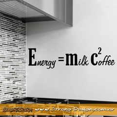 Energy = Milk Coffee