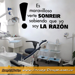 Es maravilloso verte Sonreír sabiendo que yo soy la razón