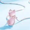 GATITO ROSADO COLGANTE