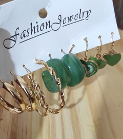 SET ARETES X 5 - comprar online