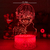 Luminária Tokyo Ghoul Kaneki 3D RGB - loja online