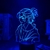 Luminária Attack on Titan Eren Yeager 3D anime