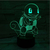 Luminária Pokemon RGB 3D Led - Nekochan