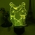Luminária Attack On Titan - Shingeki no Kyojin lâmpada RGB - comprar online