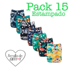 Pack 15 Estampado