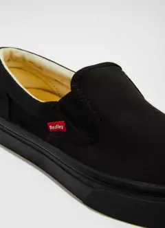 Tênis Originals Slip On Monocromo Preto Redley - ALTAS ONDAS SURF E STREET
