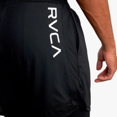 Bermuda Sport Vent Preto RVCA - ALTAS ONDAS SURF E STREET