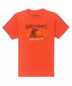Camiseta Hurley Silk Always Hurley Mescla Vermelho