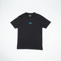 Camiseta M/C Diamond Wave Billabong Preto