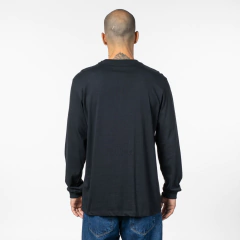 Camiseta M/L Big RVCA Preto na internet