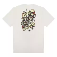 Camiseta Mascarillas Thug Nine Branco - comprar online