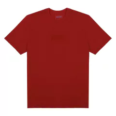 Camiseta Box Logo Thug Nine Vermelho