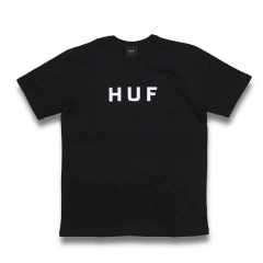 Camiseta Essentials Og Logo Tee Huf Black