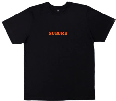 Camiseta Tee Embroidery Suburb - Preta