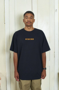 Camiseta Tee Embroidery Suburb - Preta - comprar online