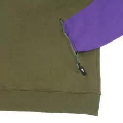 Halfzip Hoodie Purple/Navy HIGH na internet