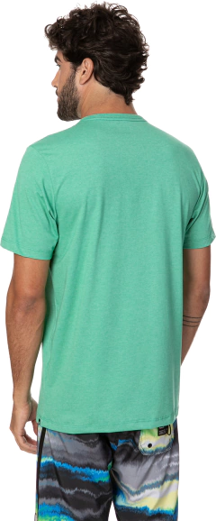 Camiseta Silk O&OOutline Mescla Menta Hurley - comprar online