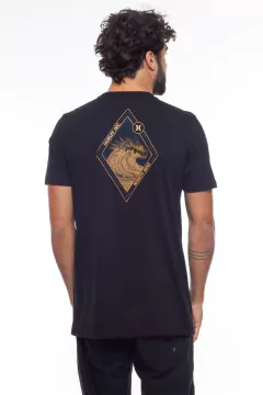 Camiseta Slik Ninety Hurley Preto - comprar online