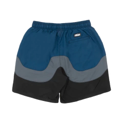 Layered Shorts Oil Blue High - comprar online