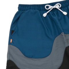Imagem do Layered Shorts Oil Blue HIGH