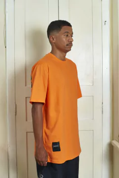 Camiseta Tee Waves Big Logo Suburb - Laranja na internet