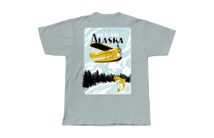 Camiseta T- Plane Ligth Blue Esch