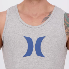 Regata Hurley Silk Icon Mescla Cinza - comprar online