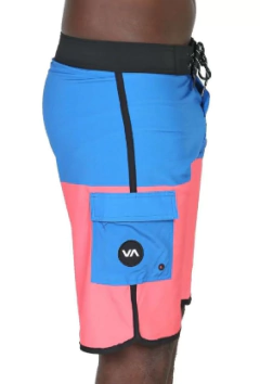 Boardshort Eastern II 20 Rvca - Azul Petróleo - comprar online