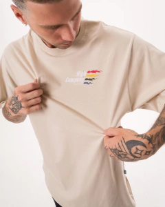 Tee Smoke Team Beige HIGH - comprar online
