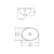 BACHA OVAL ESQUEL FERRUM LEBF-B - comprar online